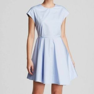 Tibi tea time light blue dress size 0